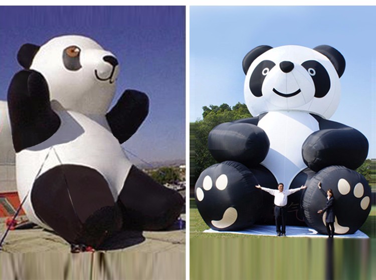 武进熊猫固定吉祥物